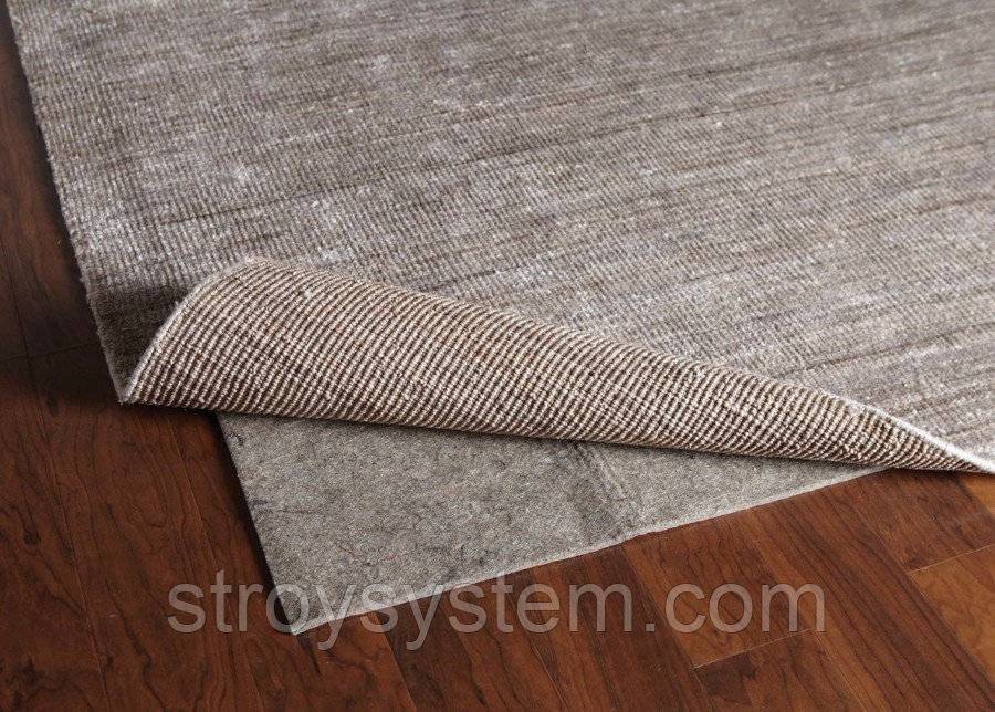 Подложка под ковролин - виды и правила выбора для бетонного и деревянного полов