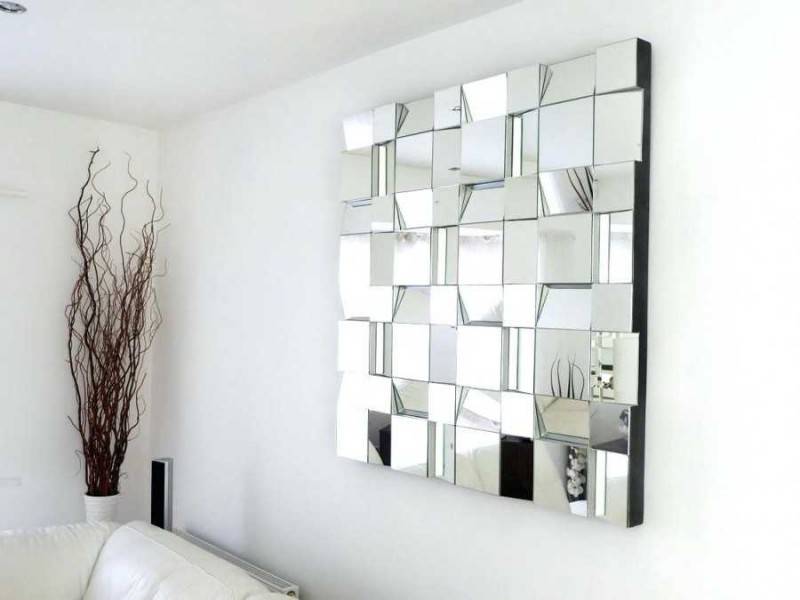 Зеркальная плитка в интерьере: где и как лучше использовать зеркальный декор?