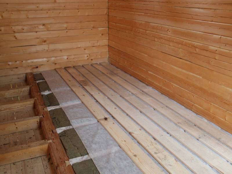 Как сделать теплый пол в деревянном доме своими руками - монтаж водяного и электического