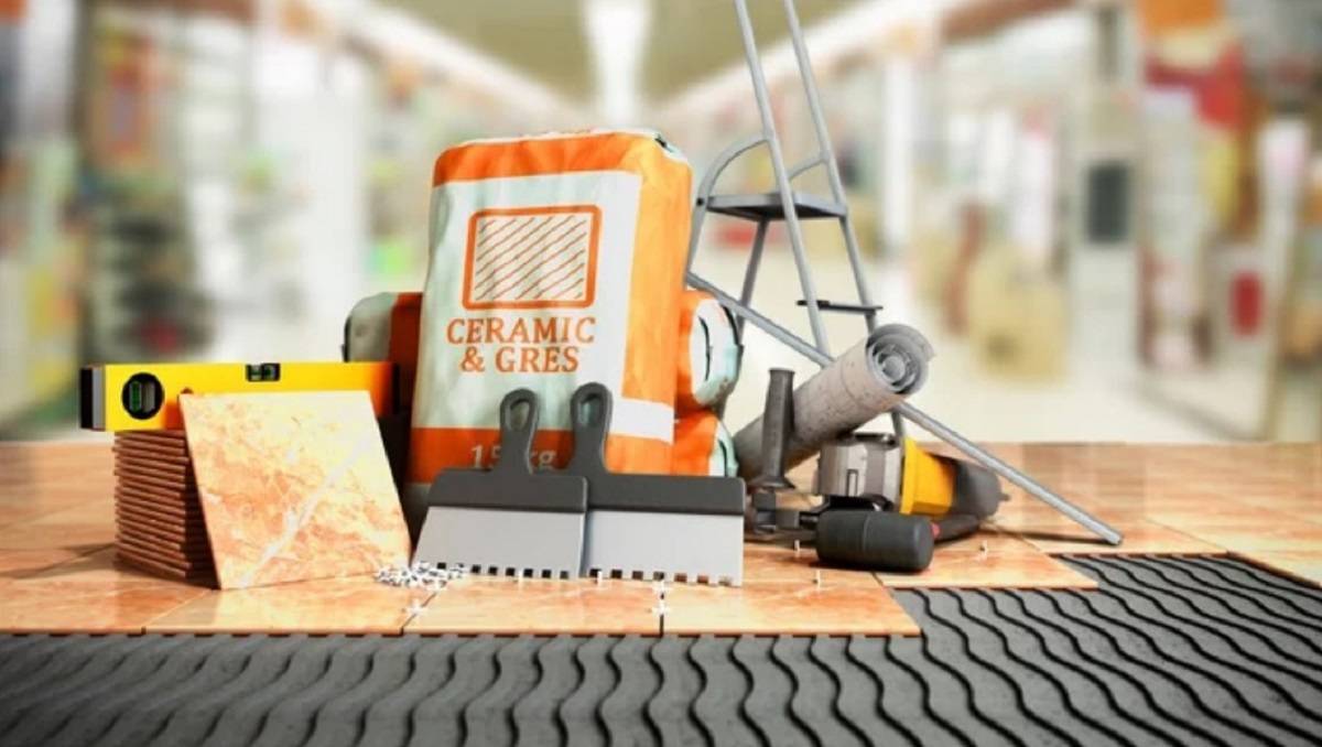 Выравнивание пола плиточным клеем: как это сделать правильно