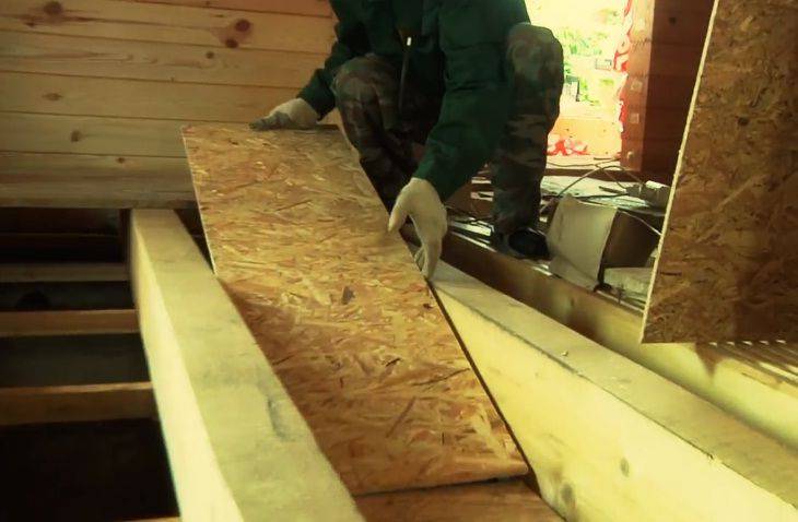 Монтаж osb на деревянный пол - проводим самостоятельно