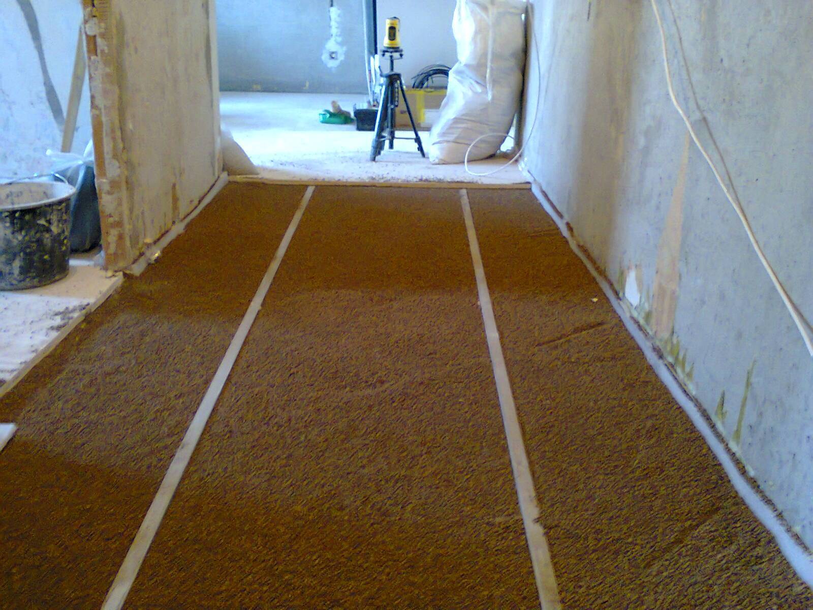 Насыпные полы Кнауф: технология укладки