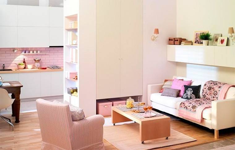 Как расставить мебель в однокомнатной квартире, варианты и правила
