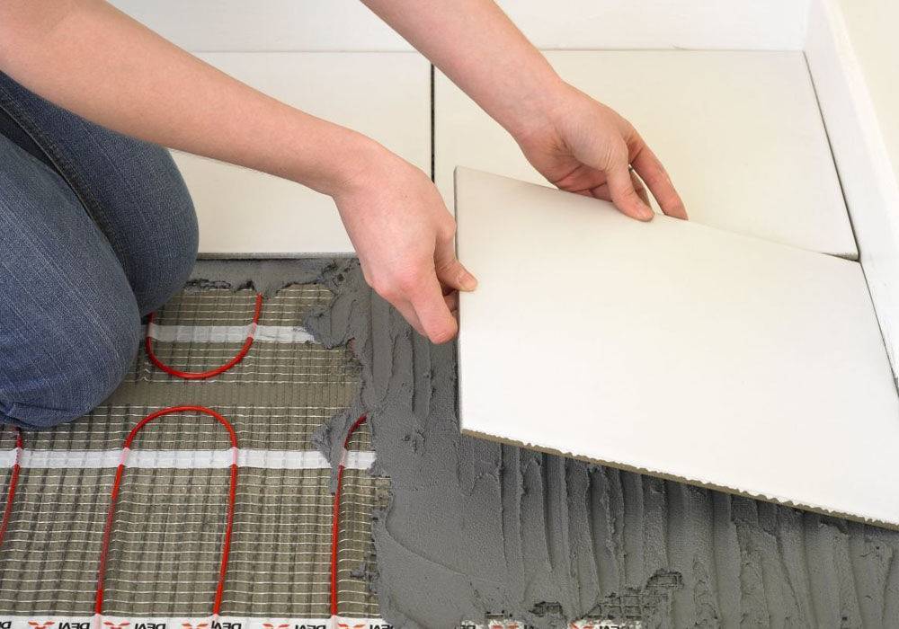 Плиточный клей для теплого пола — как правильно выбрать? Виды и правила использования