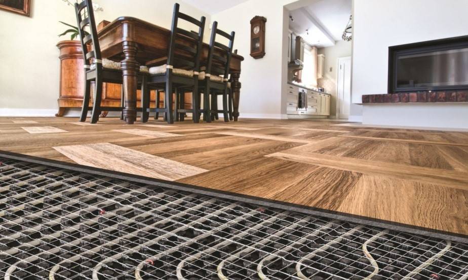 Электрический теплый пол под ламинат своими руками