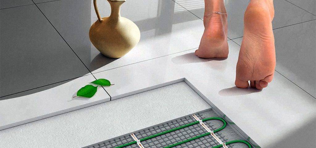 Теплый пол под плитку электрический своими руками — технология укладки