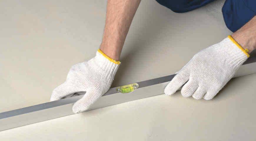 Выравнивание бетонного пола в квартире своими руками: способы. +Видео