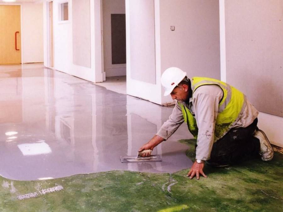 Наливные полы расход на квадратный метр