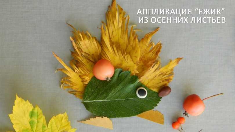 Поделки из осенних листьев: природная красота в квартире и на даче