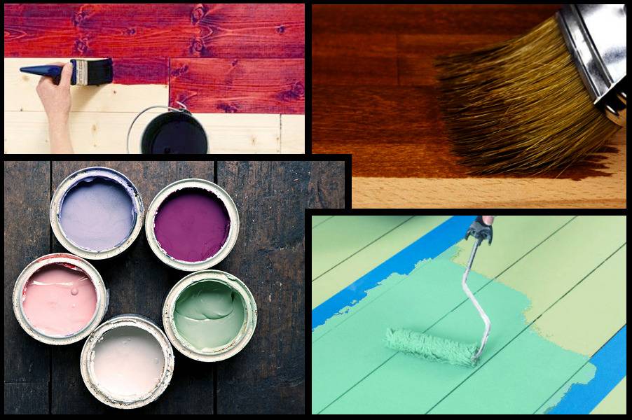 Покраска деревянного пола своими руками — выбор краски и цвета, пошаговая инструкция