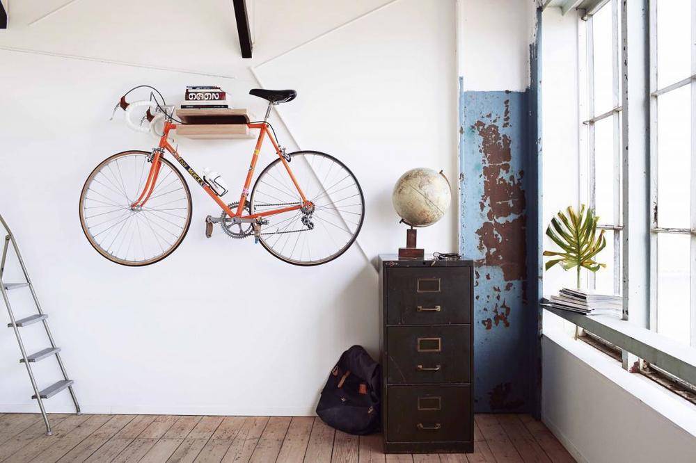 Хранение велосипедов в квартире | интерьерные штучки