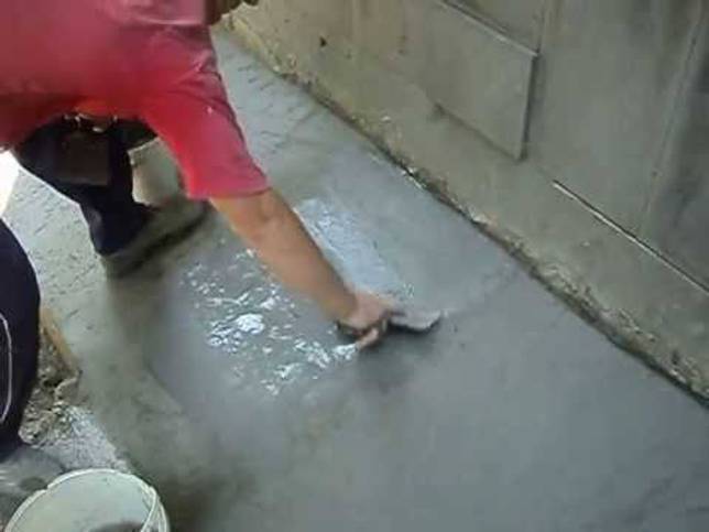 Железнение бетона своими руками - пошаговая инструкция с видео