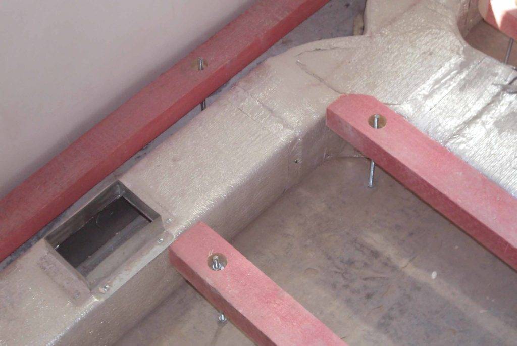 Черный пол в деревянном доме своими руками