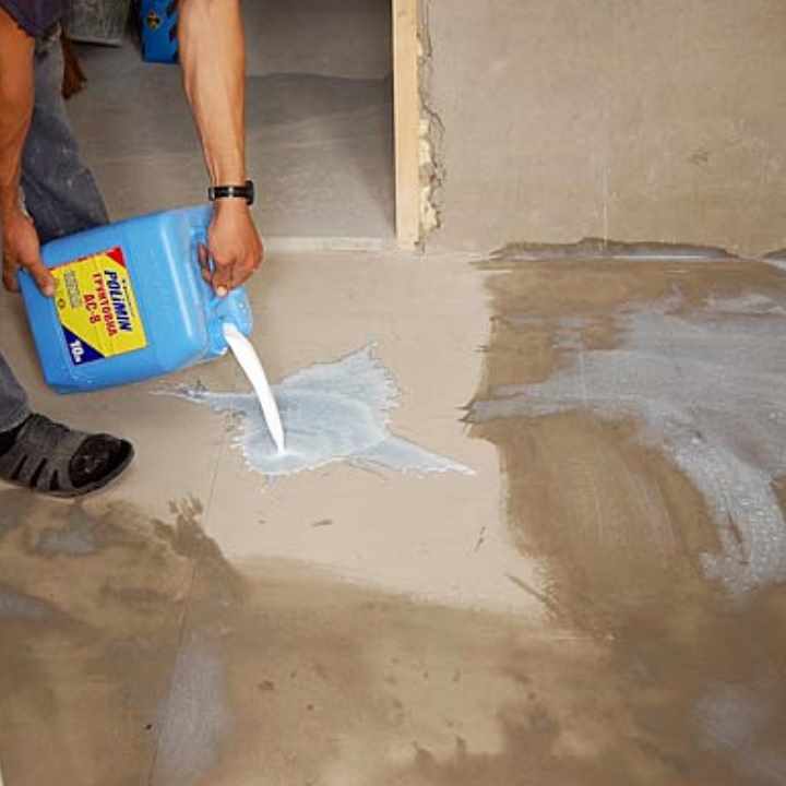 Чем покрыть бетонный пол в гараже, чтобы не пылил