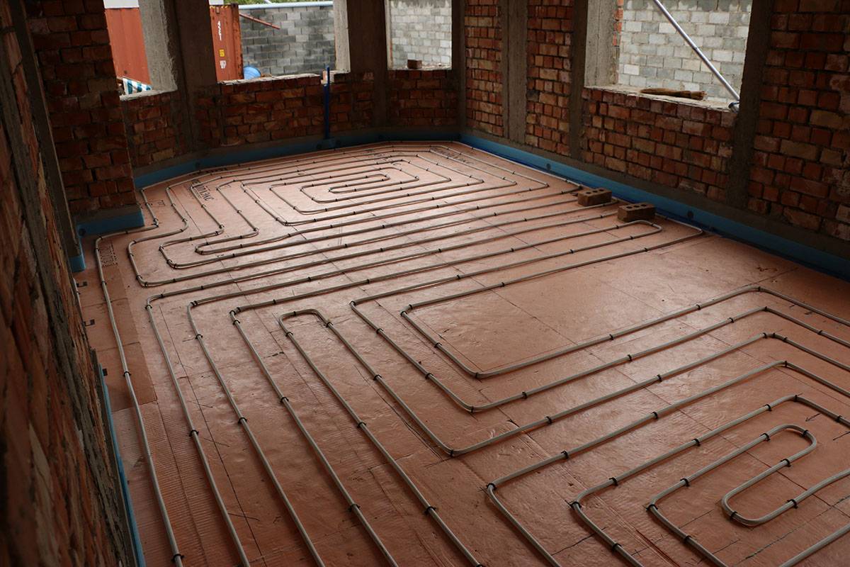 Теплый пол на деревянном основании