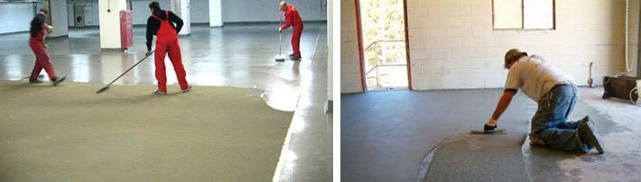 Чем покрасить бетонный пол