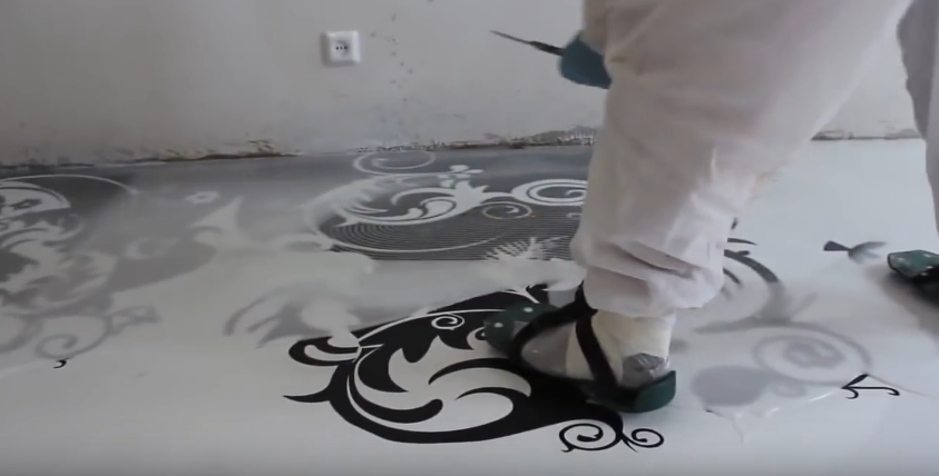 Декоративный наливной пол: устройство, виды, инструкция по монтажу