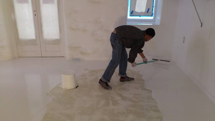 Самовыравнивающиеся полы своими руками