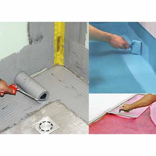 Гидроизоляция ванной комнаты под плитку: материалы и этапы работ