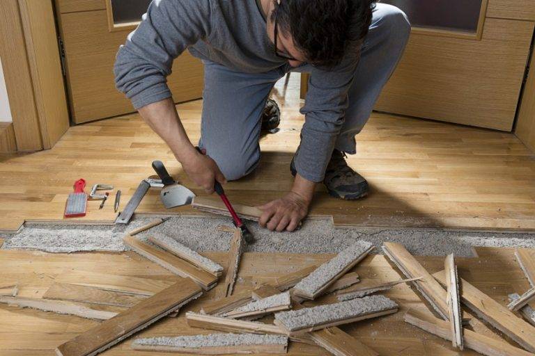 Как отремонтировать полы в квартире своими руками - инструкция, советы | ремонтсами! | информационный портал