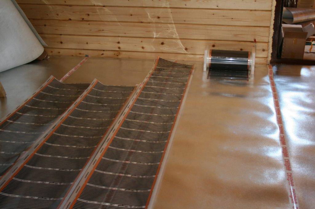 Положить водяной теплый пол по деревянному полу