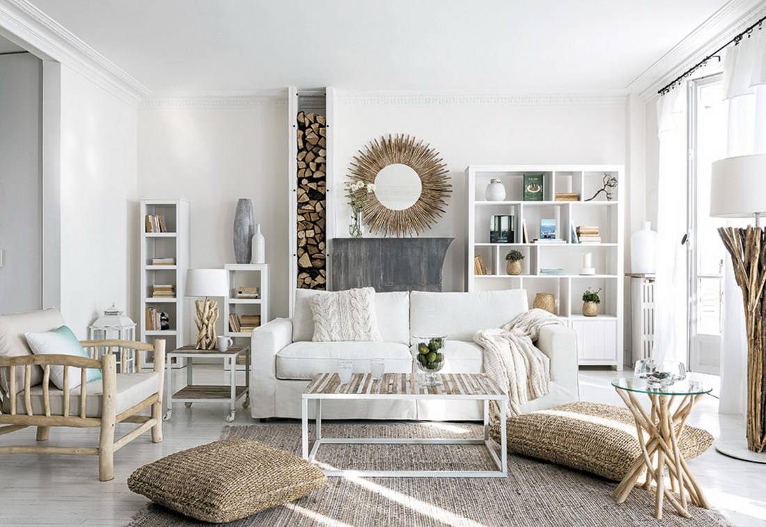 Ламинат в интерьере: интересные дизайнерские решения