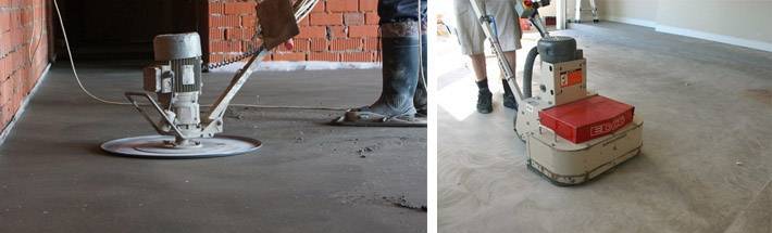 Как отшлифовать бетон болгаркой?