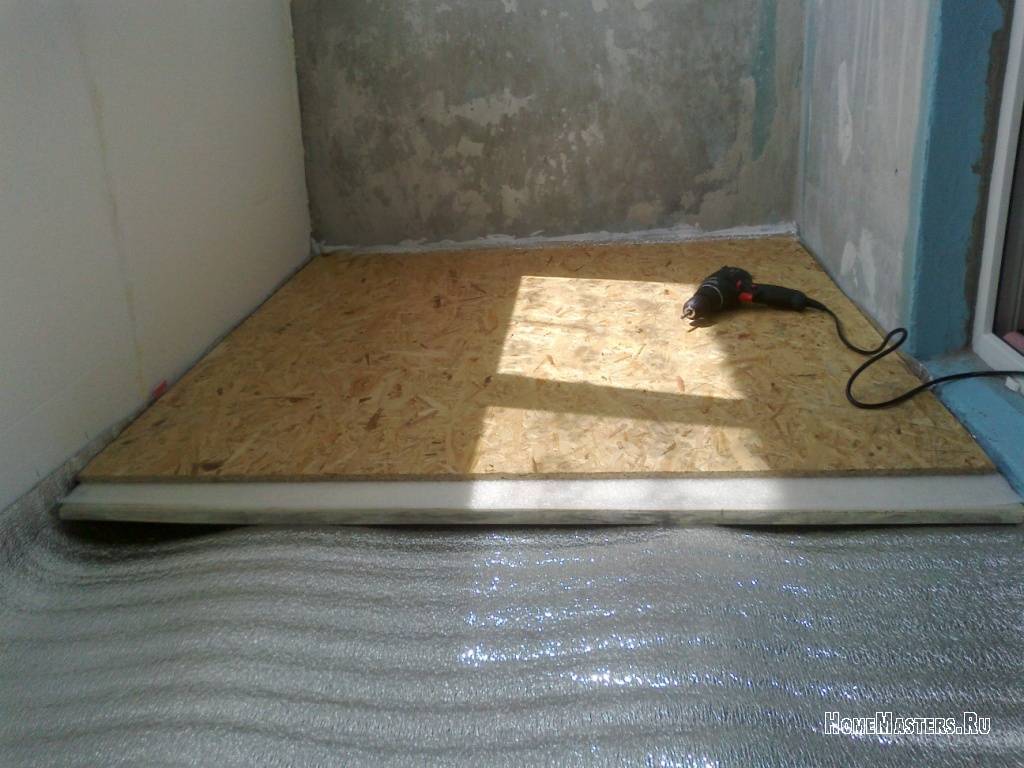 Подложка под линолеум на бетонные полы