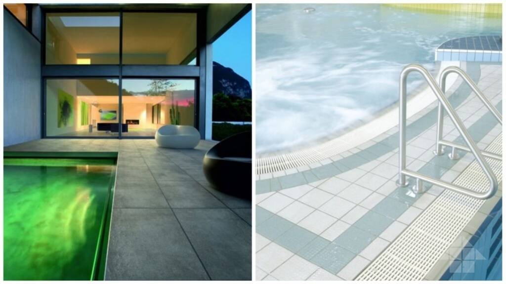 Плитка на пол в баню