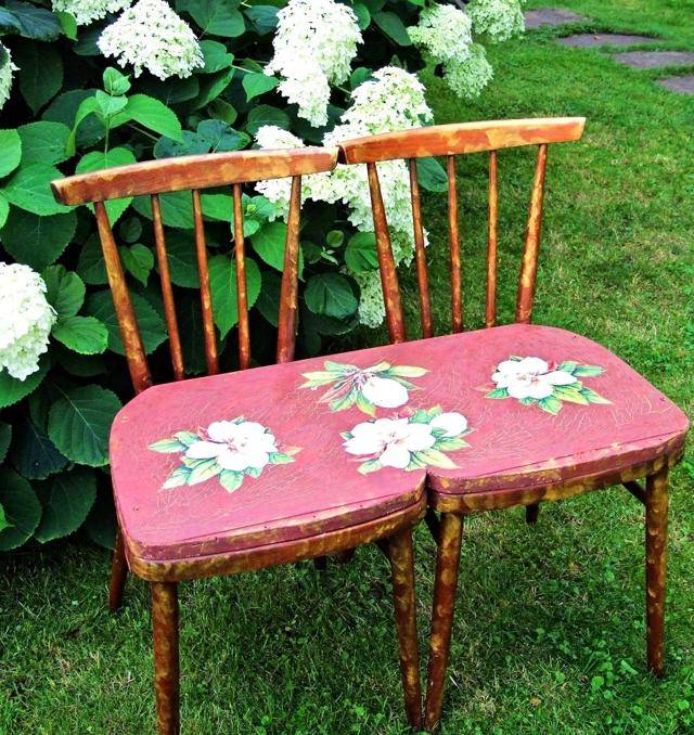 Несколько жизней старых стульев: примеры на фото