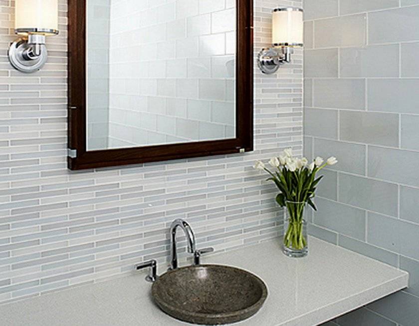 Раскладка плитки в ванной: перечень возможных вариантов и схемы с примерами