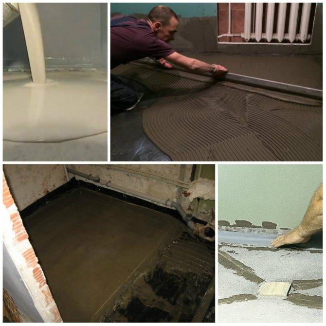 Как выравнивать бетонные полы в квартире своими руками - стяжка
