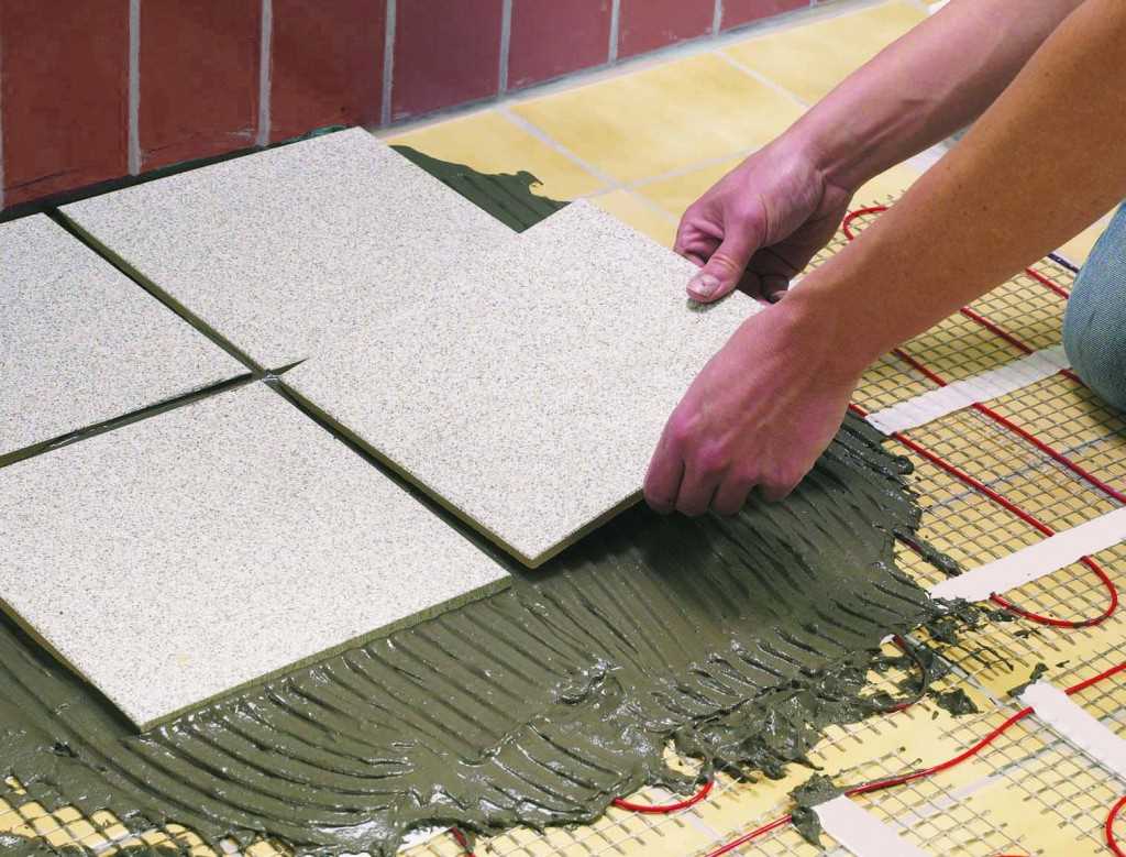 Виды укладки плитки на пол