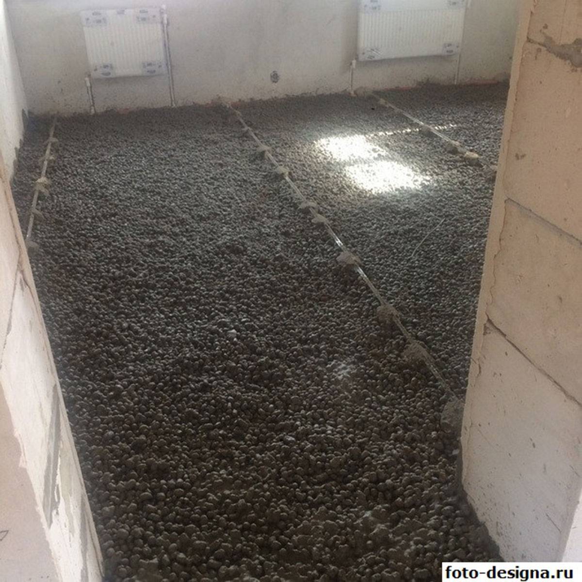 Утепление пола в частном доме