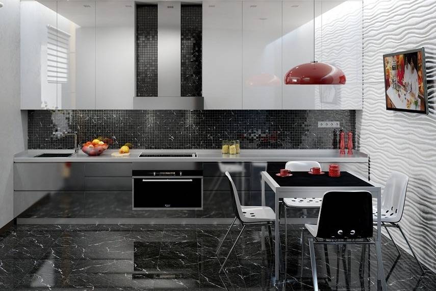 Делаем полы на кухне: обзор и сравнение 6-ти различных напольных покрытий