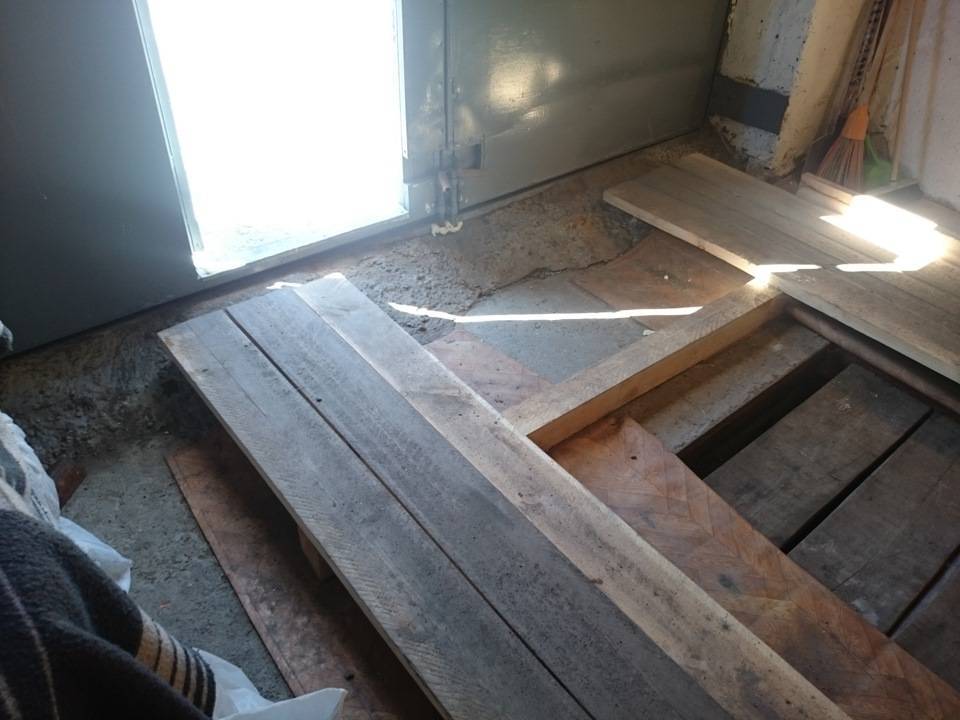 Как сделать деревянный пол в гараже своими руками