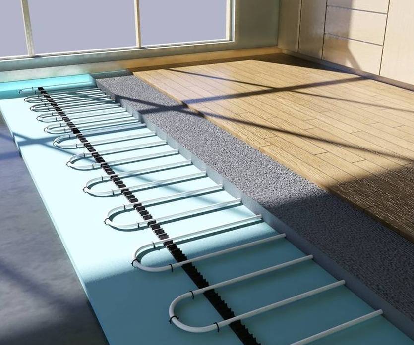 Подложка для теплого водяного пола