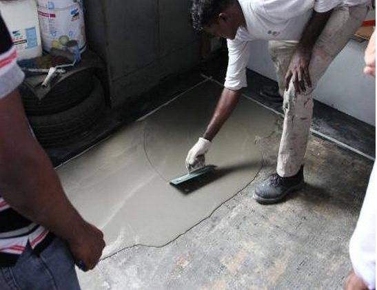 Шпаклевка для бетонного пола