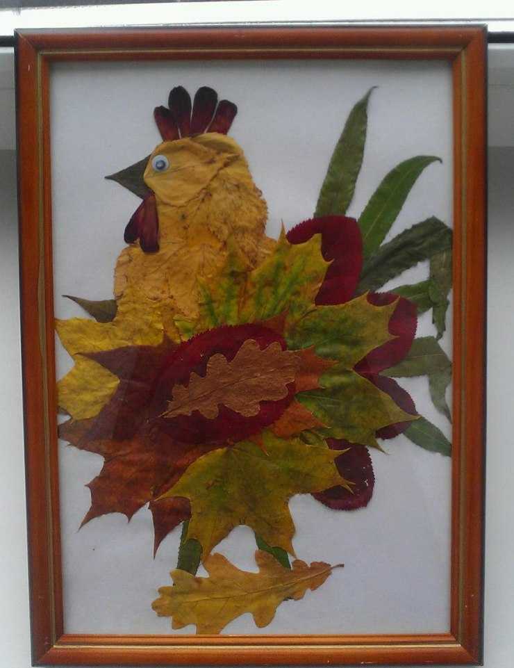 Поделки из осенних листьев: природная красота в квартире и на даче