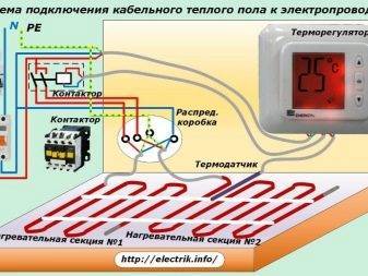 Терморегулятор для водяного теплого пола схема подключения
