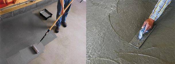 Как железнить бетон и укрепить поверхностный слой