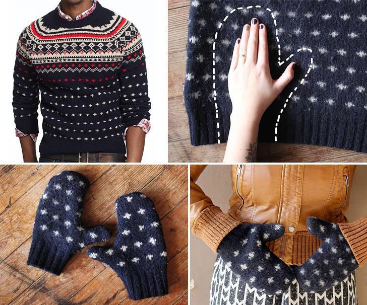 8 оригинальных идей переделки свитера в стильную и модную вещь
