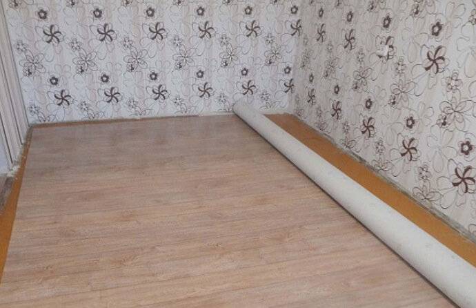 Подложка под линолеум на деревянный пол: какая лучше?