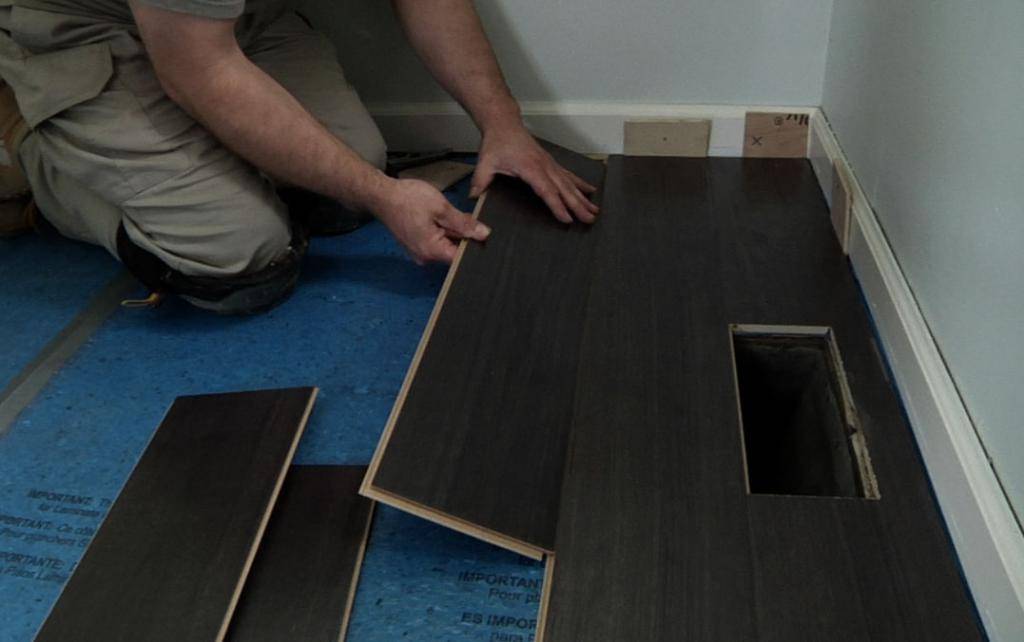 Как укладывать ламинат на бетонный пол своими руками