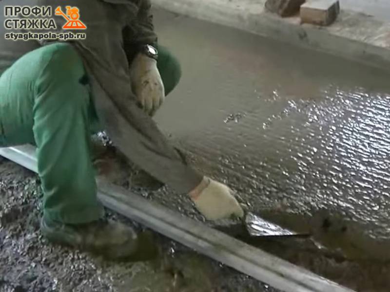 Железнение бетона своими руками (фото и видео)