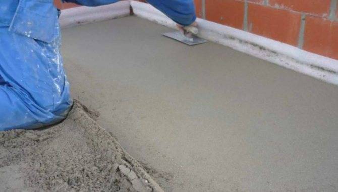 Утепление бетонного пола пеноплексом без стяжки