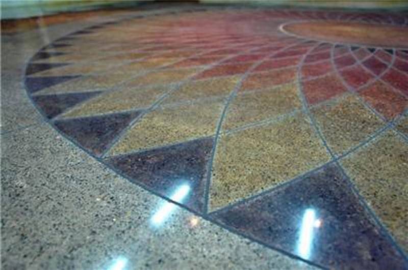 Бетонная мозаичная плитка – характеристика материала