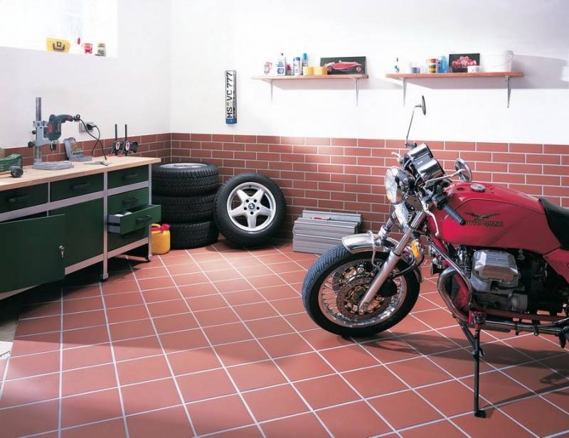 Чем покрыть пол в гараже