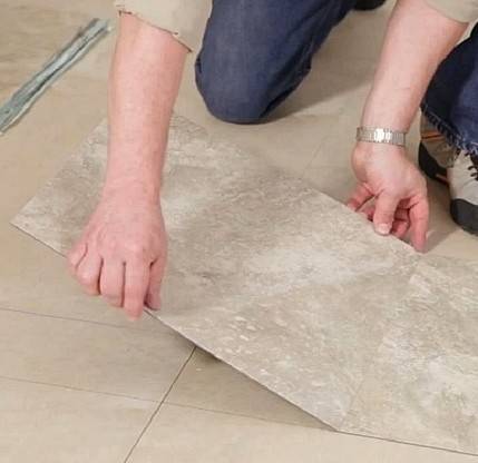 Укладка плитки на бетонное основание: инструкция по монтажу