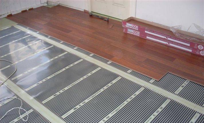 Как уложить на бетонное основание теплый пол под линолеум: детальная инструкция